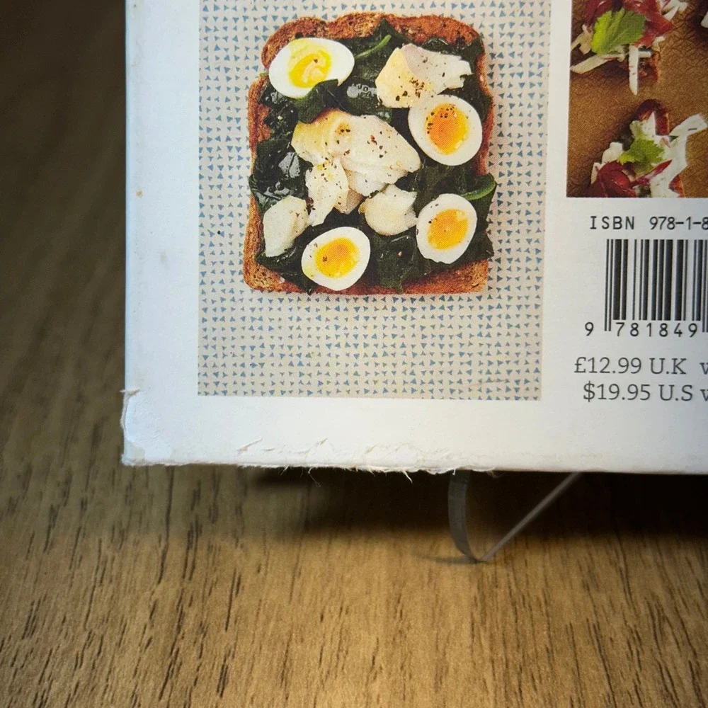 Quadrille Posh Toast Cookbook Good Unisex OS Blue Hardcover 70+ Recipes
